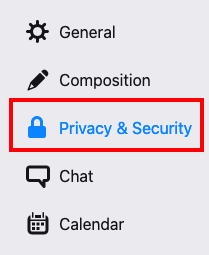 Privacy & Secuity