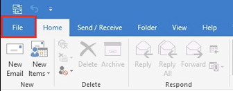 File Tab